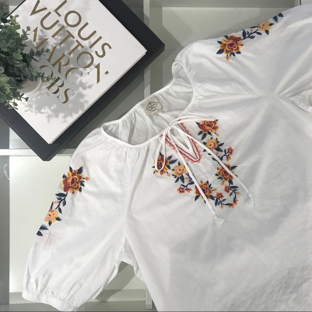 St. John’s Bay Embroidered Top